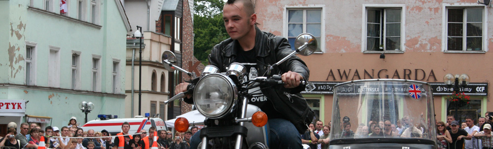 Zjazd motocykli zabytkowych w Olsztynie